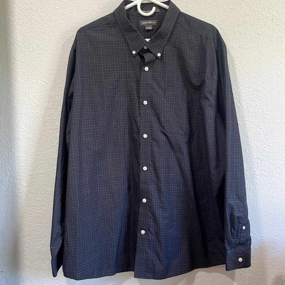 Men’s Eddie Bauer Wrinkle Relaxed Fit Size 2XL